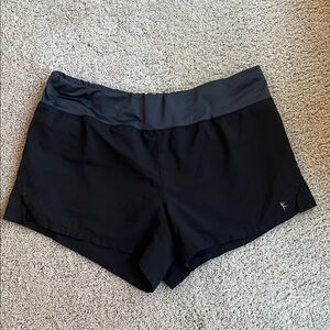Danskin Women's Black and Gray Athletic Shorts